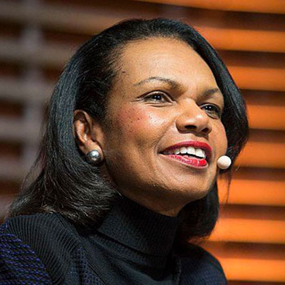 Photo Hon. Condoleezza Rice